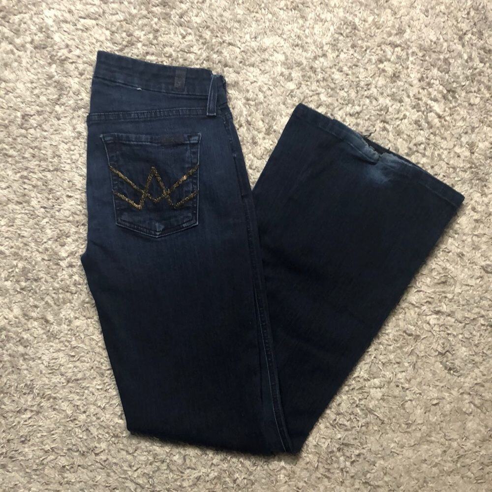 7 for all mankind “A” pocket jeans